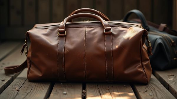 The weekend bag test: why leather duffles outlast nylon