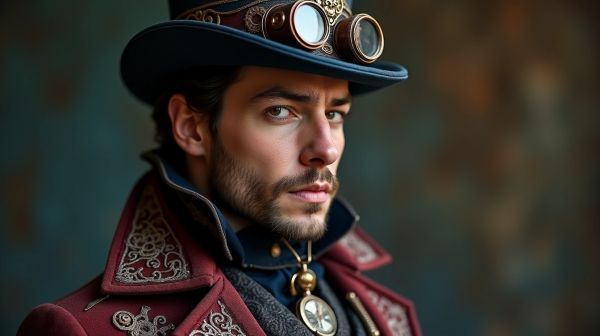 Transform your style with unique mens steampunk clothing options